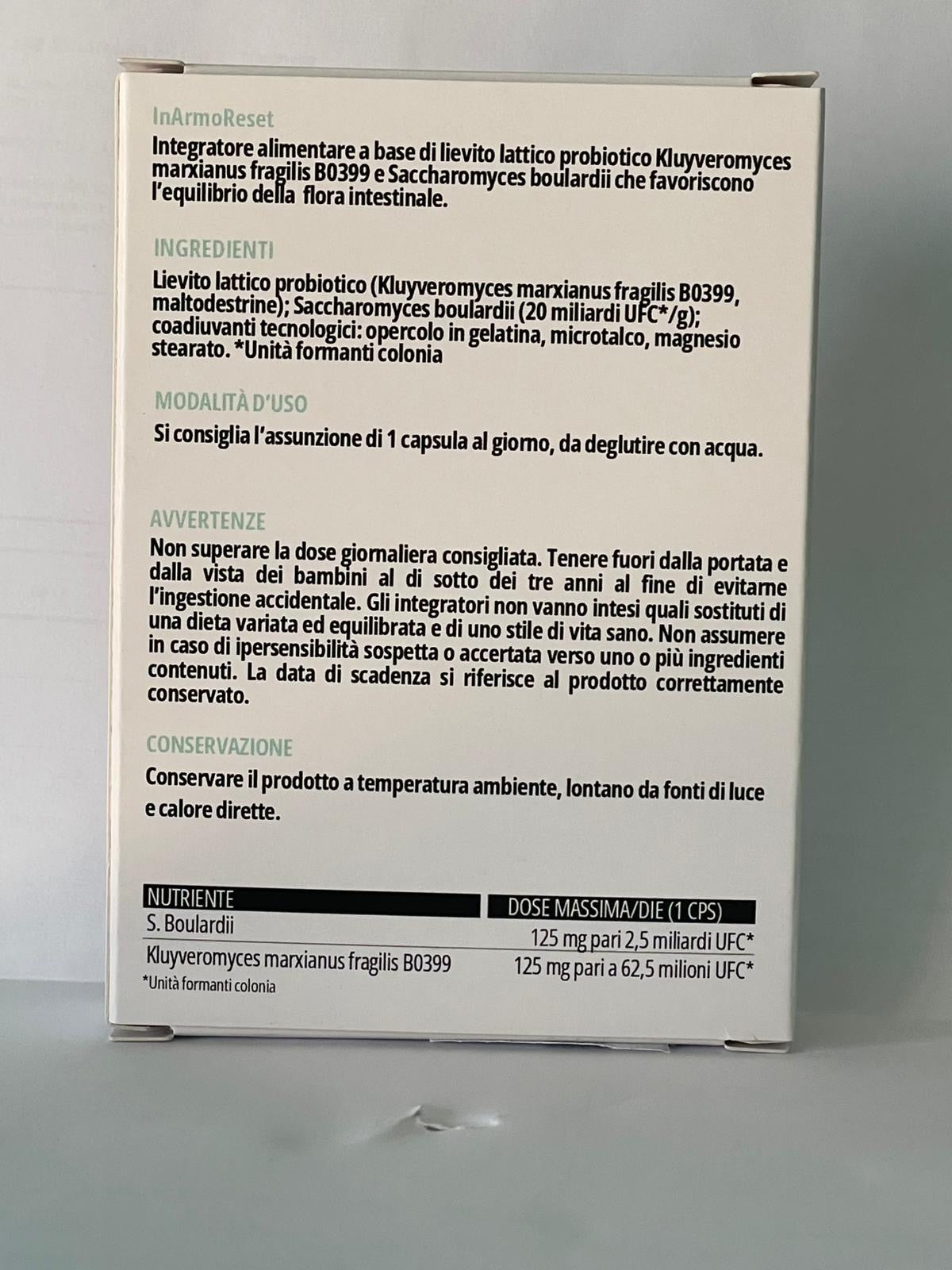 InArmoReset – Reset Intestinale Profondo