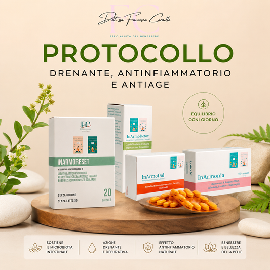 Protocollo Antinfiammatorio, Disbiosi e Prevenzione Base